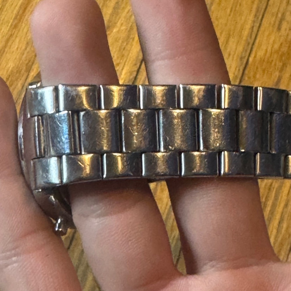 Fossil FS-4642 Mens Chronograph Black Dial Stainless Steel Bracelet Watch 5ATM - Picture 11 of 12
